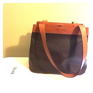 Authentic Celine Vintage Tote Great Condition